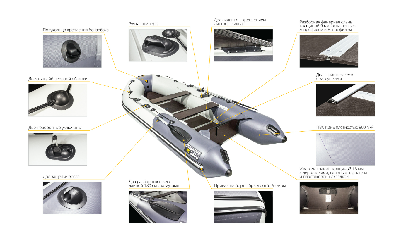Лодка Ривьера Компакт 2900 СК в Владикавказе