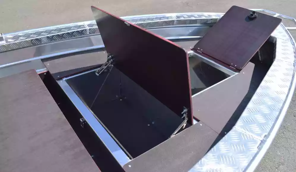 Алюминиевая лодка Wyatboat-390Р Fish в Владикавказе