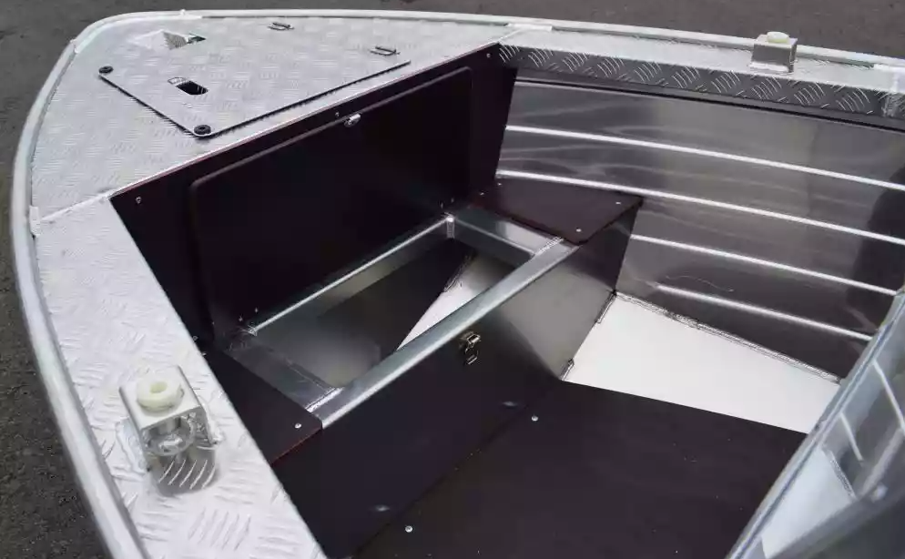 Алюминиевая лодка Wyatboat-390 DCM Увеличенный борт в Владикавказе