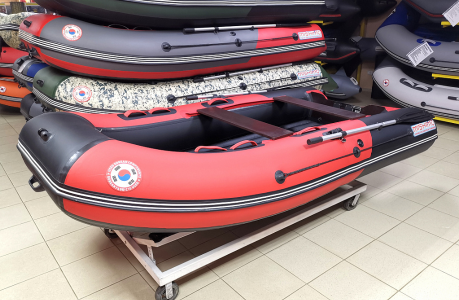 КОМПЛЕКТ Лодка MISHIMO PRO 350 + ЛОДОЧНЫЙ МОТОР MARLIN MP 9.9 (20) AMHS PRO в Владикавказе