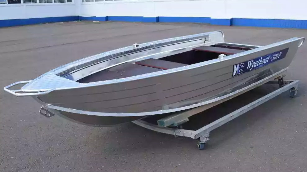 Алюминиевая лодка Wyatboat-390Р Fish в Владикавказе