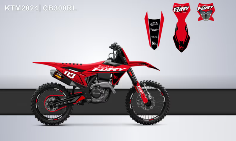 Кроссовый мотоцикл Sanchez Fury CB300RL в Владикавказе