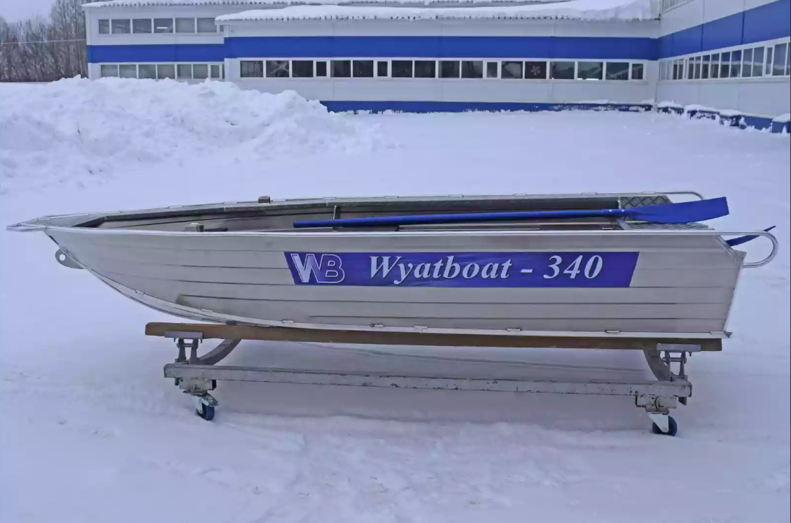 Алюминиевая лодка Wyatboat-340 Р в Владикавказе