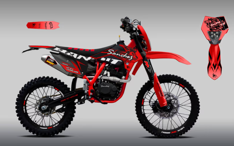 Кроссовый мотоцикл Sanchez Bandit PR300 в Владикавказе