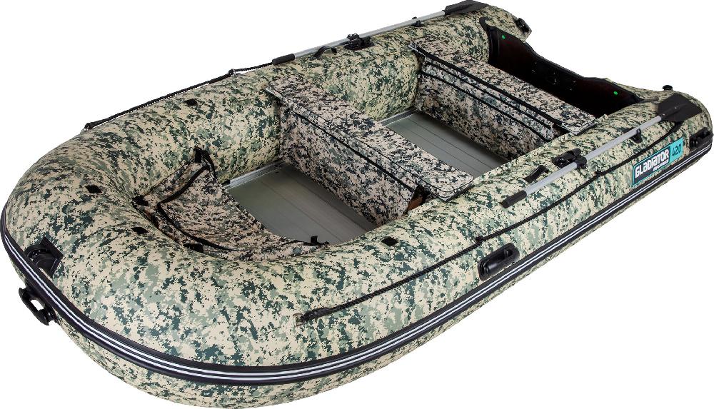 НАДУВНАЯ ЛОДКА GLADIATOR C420AL в Владикавказе