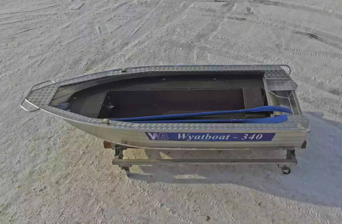 Алюминиевая лодка Wyatboat-340 РМ в Владикавказе