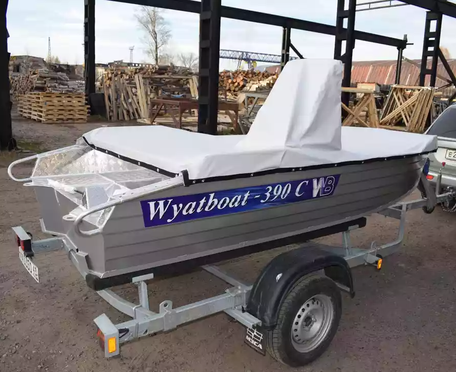 Алюминиевая лодка Wyatboat-390 C в Владикавказе