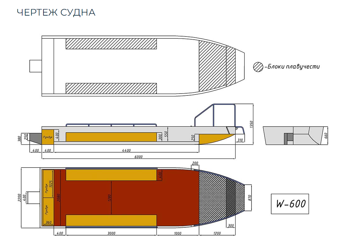 Алюминиевая лодка Wyatboat-600 в Владикавказе