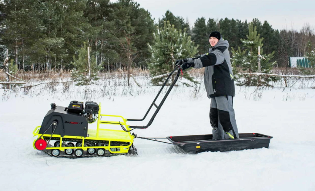Мотобуксировщик Бурлак ХОЗЯИН-1 (капот ткань) в Владикавказе