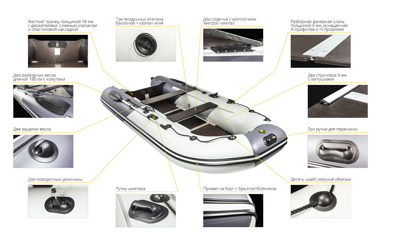 Лодка Ривьера Компакт 3600 СК в Владикавказе