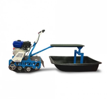 Мотобуксировщик НЕВА МС-1К с санями и сиденьем в Владикавказе