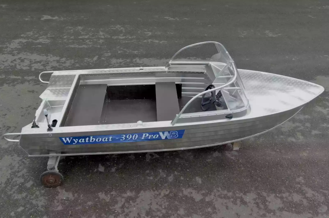 Алюминиевая лодка Wyatboat-390 Pro в Владикавказе