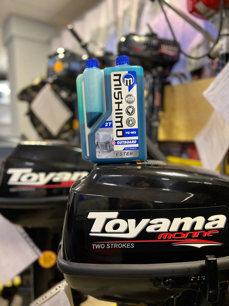 Масло MISHIMO 2T OUTBOARD (ESTER) полусинтетика 1 л в Владикавказе