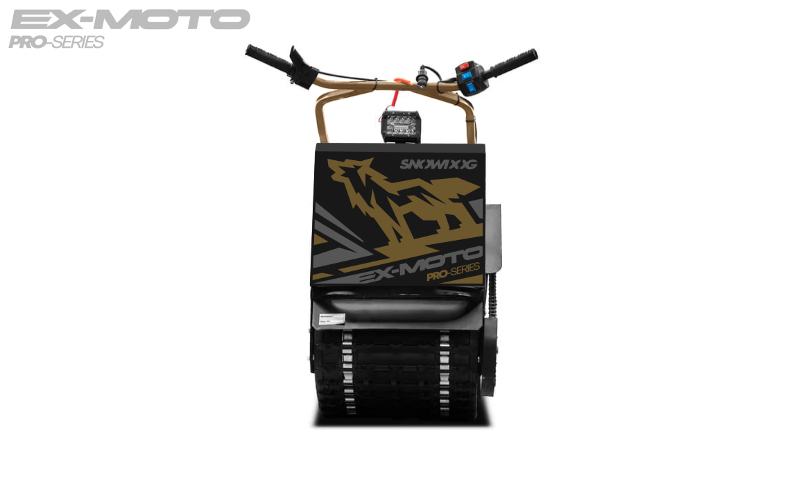 Мотобуксировщик EX-MOTO SNOWDOG S380 8л.с. в Владикавказе