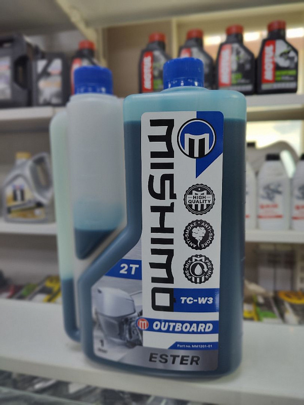 Масло MISHIMO 2T OUTBOARD (ESTER) полусинтетика 1 л в Владикавказе
