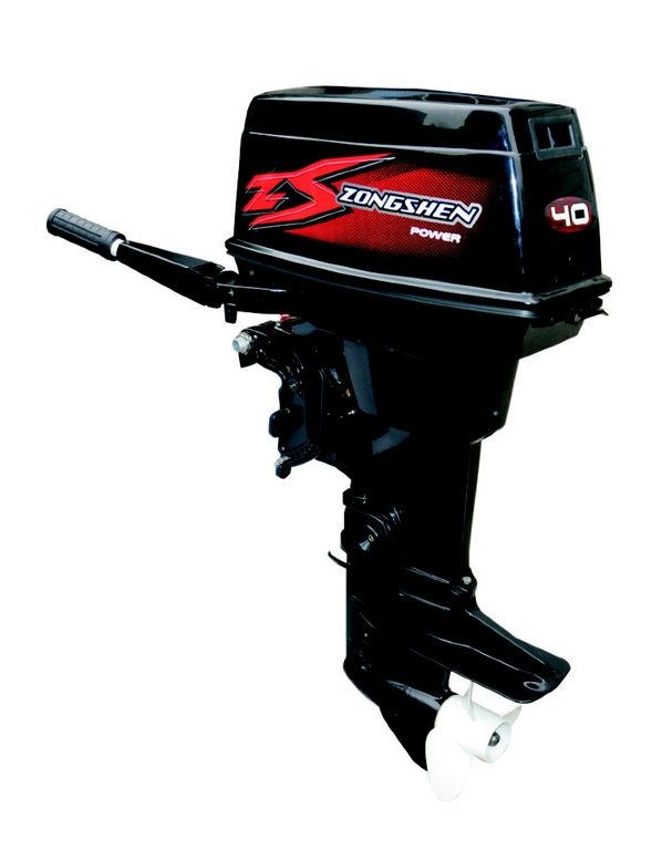 Лодочный мотор Zongshen T40 (+руль+пульт) в Владикавказе
