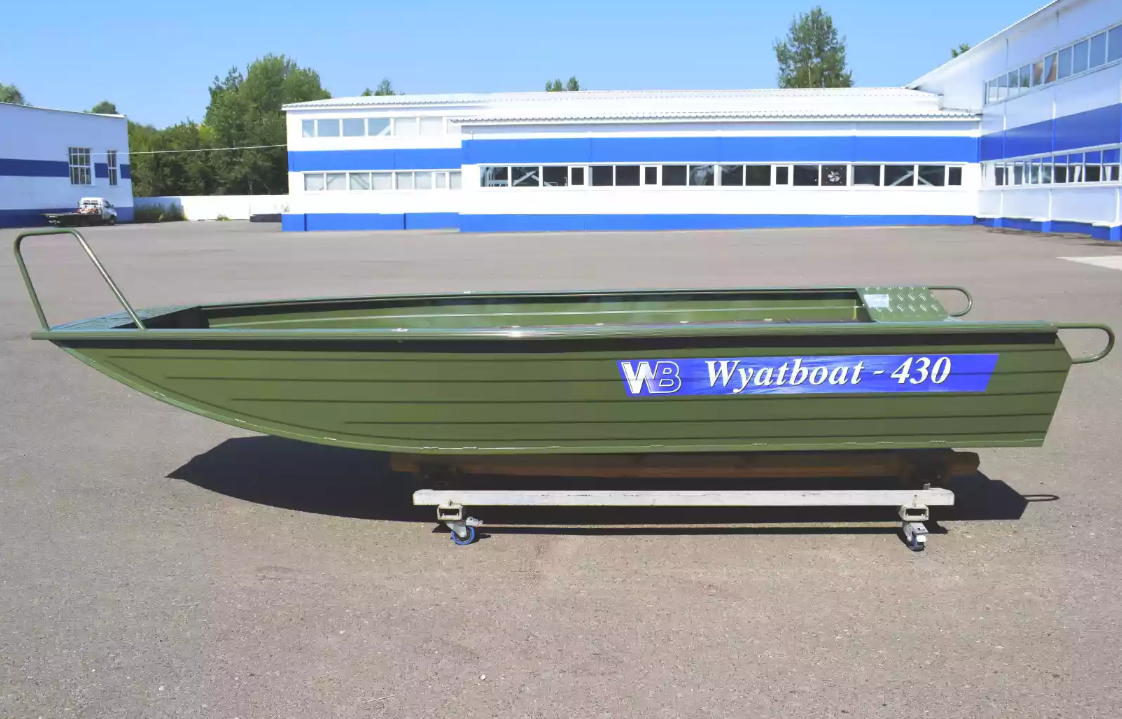Алюминиевая лодка  Wyatboat-430 Master Fish в Владикавказе