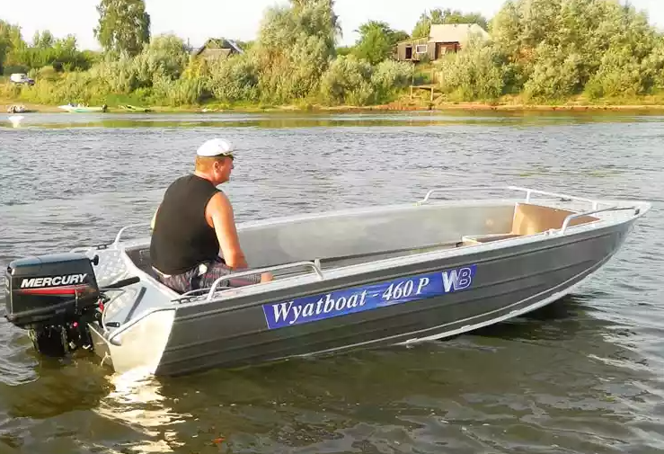Алюминиевая лодка Wyatboat-460 P в Владикавказе