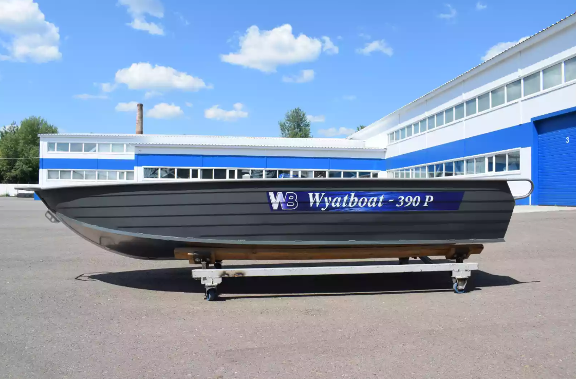 Алюминиевая лодка Wyatboat-390Р Fish в Владикавказе