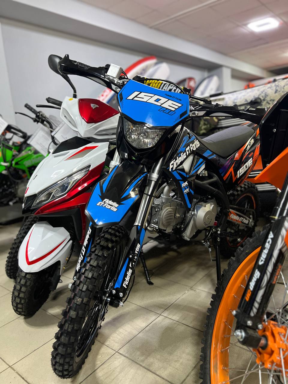 Мотоцикл (питбайк) PROMAX FIDET (ФАЙДЕТ) 190E PRO 17/14 в Владикавказе