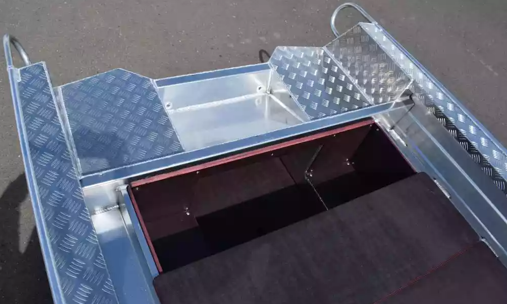 Алюминиевая лодка Wyatboat-390Р Fish в Владикавказе