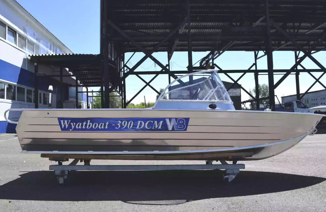 Алюминиевая лодка Wyatboat-390 DCM в Владикавказе
