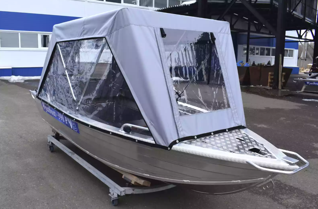 Алюминиевая лодка Wyatboat-390РМ в Владикавказе