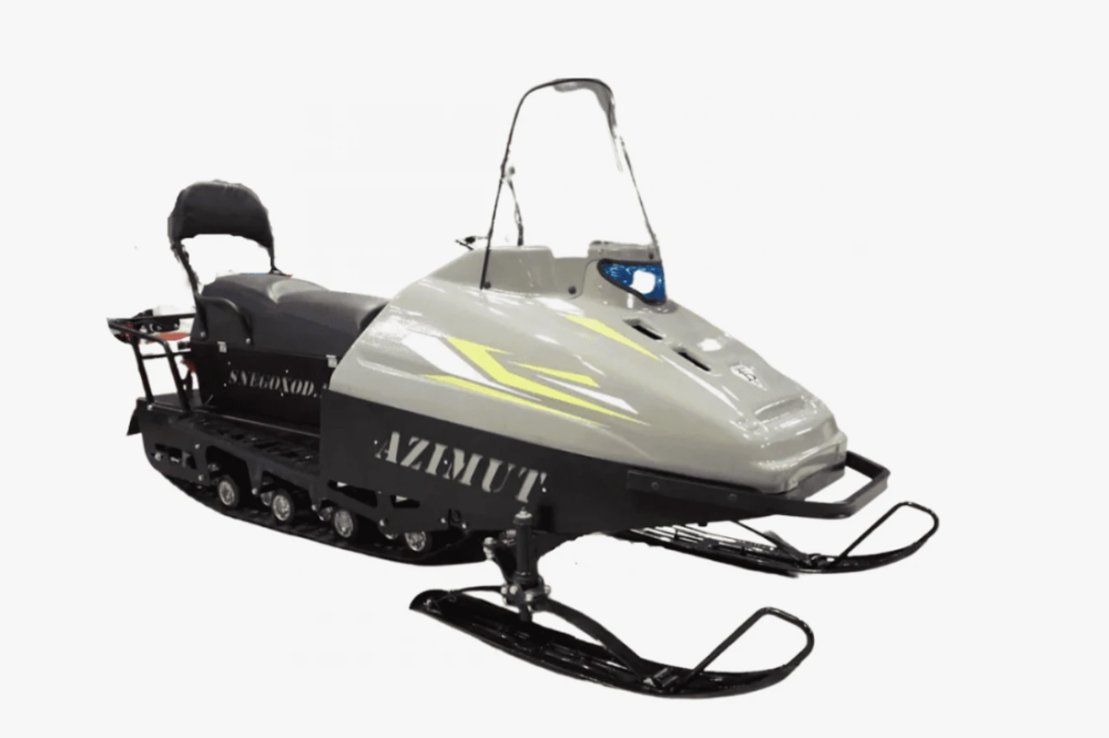 Миниснегоход Бурлак Азимут 20 л.с. , эл.запуск, реверс, тормоз гидравл, капот серый в Владикавказе