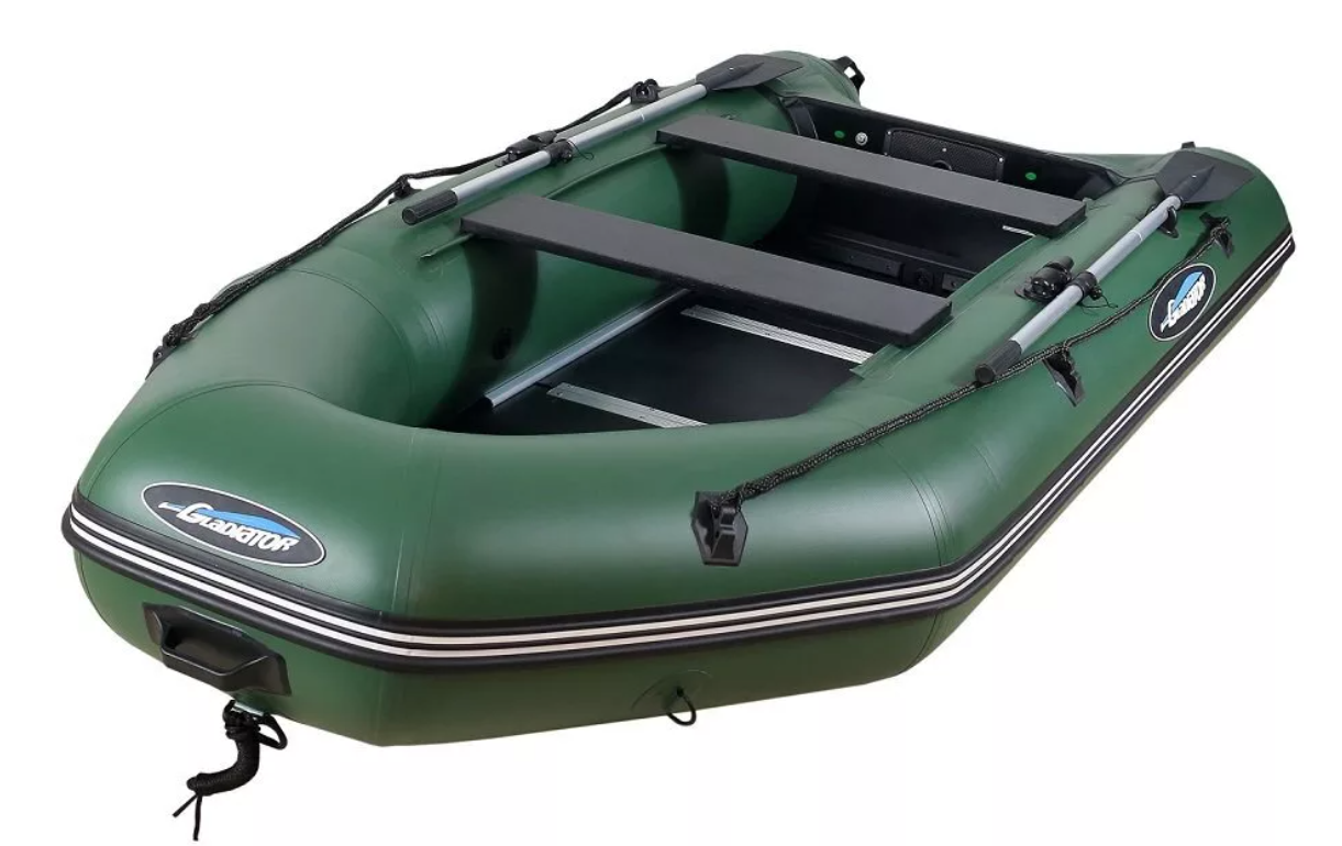 МОТОРНО-ГРЕБНАЯ ЛОДКА ПВХ GLADIATOR A 280 ТК С ФАНЕРНЫМ ДНОМ в Владикавказе