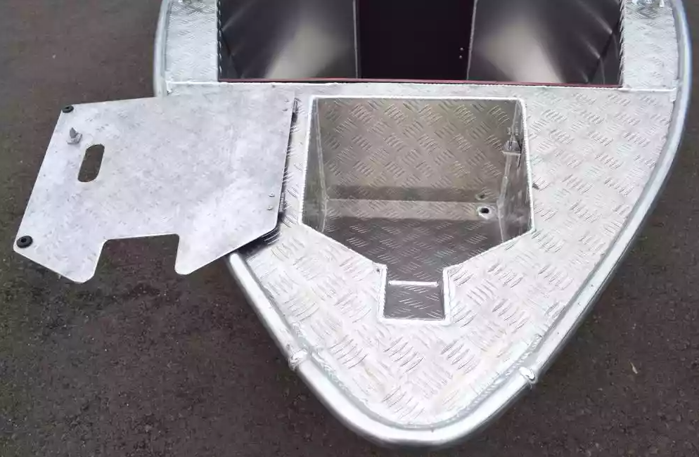 Алюминиевая лодка Wyatboat-390 DCM Увеличенный борт в Владикавказе