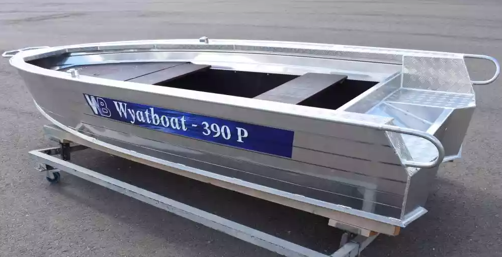 Алюминиевая лодка Wyatboat-390Р Fish в Владикавказе