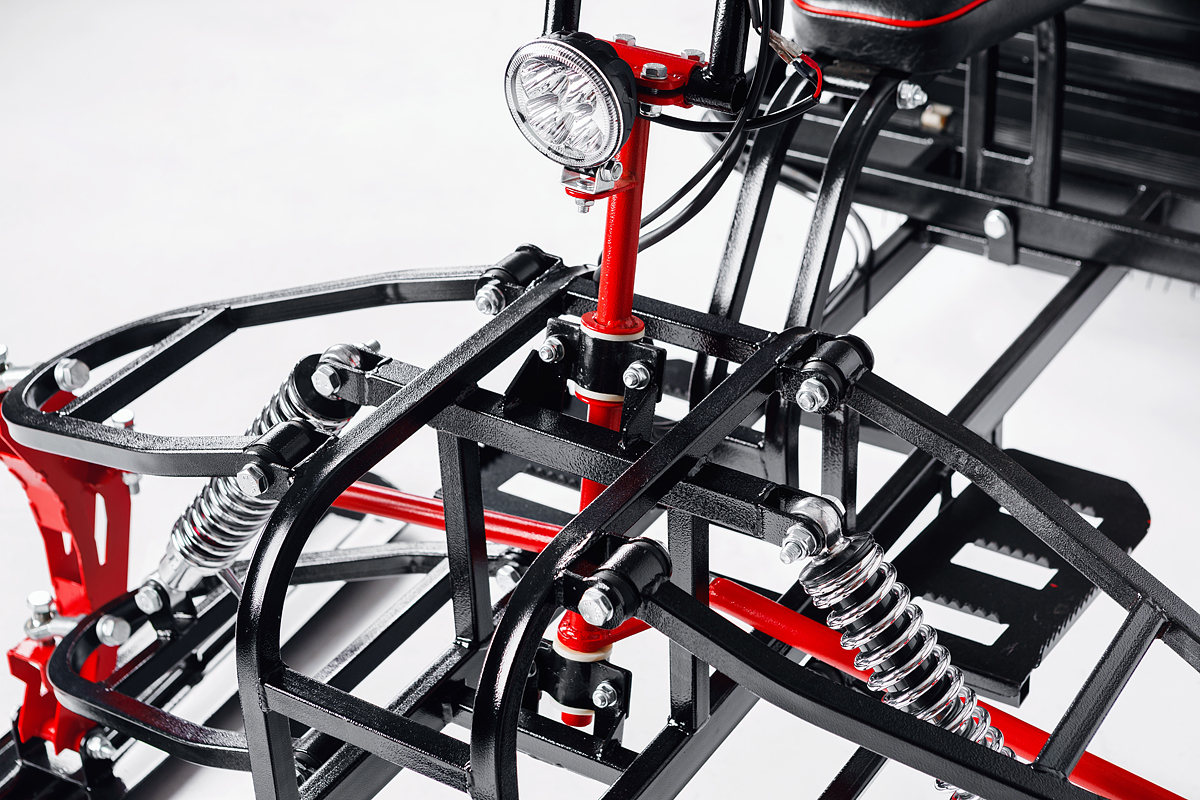 Лыжный модуль IKUDZO с подогревом ручек пластиковые лыжи в Владикавказе