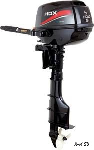 Лодочный мотор 4-х тактный HDX F 5 BMS в Владикавказе
