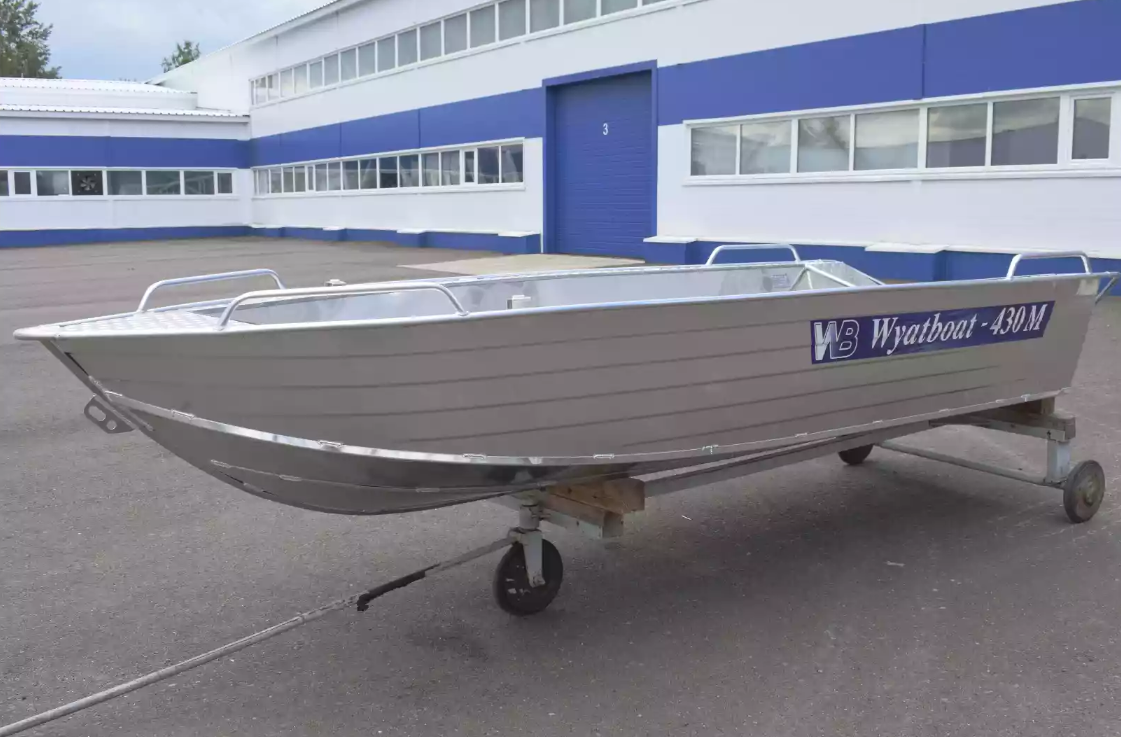Алюминиевая лодка  Wyatboat-430М в Владикавказе