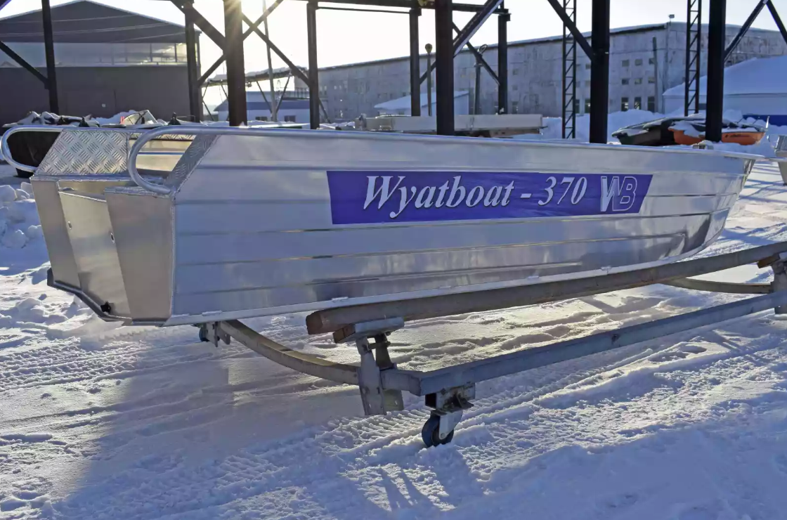 Алюминиевая лодка Wyatboat-370 Р в Владикавказе