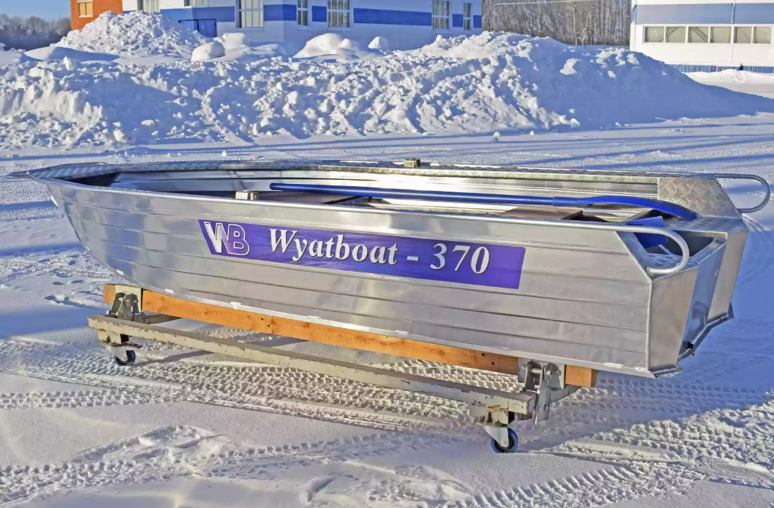 Алюминиевая лодка Wyatboat-370 Р FISH в Владикавказе