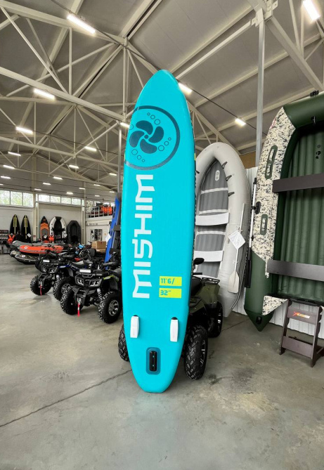 SUP (САП) Доска MISHIMO PRO-MAX Light Teal 11’ (335см) в Владикавказе