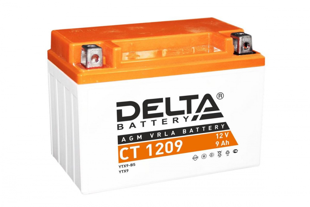 Аккумулятор Delta CT 1209 (12V / 9Ah) в Владикавказе