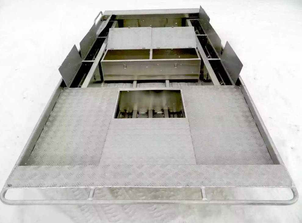 Алюминиевая лодка Wyatboat-390 Jonboat в Владикавказе