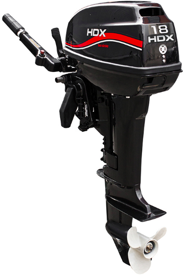 Лодочный мотор 2-х тактный HDX R series TE 18 BMS в Владикавказе