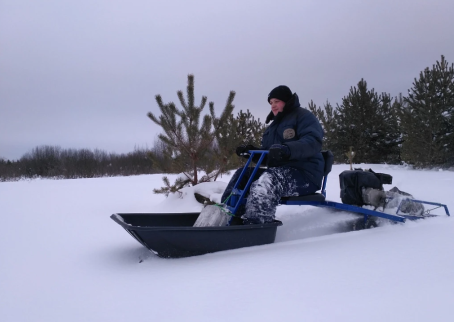 Мотобуксировщик толкач Альбатрос-XL8 с модулем. Без фары, тележки в Владикавказе