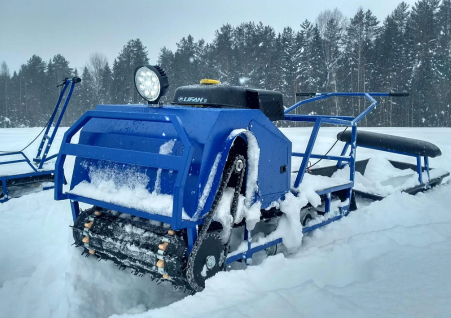 Мотобуксировщик Альбатрос-XLV 9 мини, тележки, 1250 мм в Владикавказе