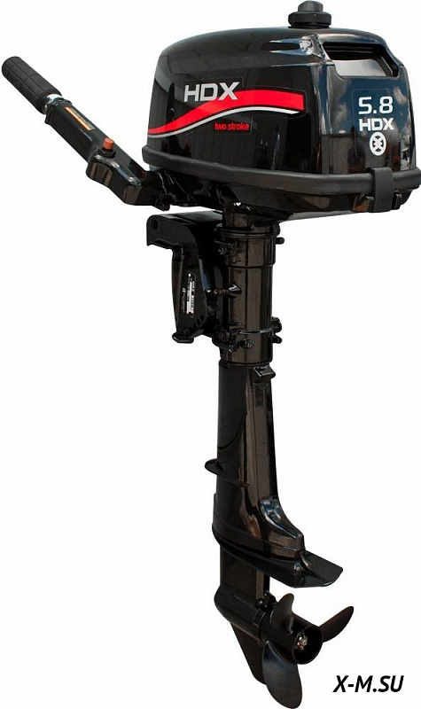 Лодочный мотор 2-х тактный HDX R series T 5,8 BMS в Владикавказе