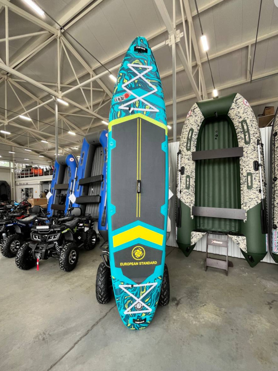 SUP (САП) Доска MISHIMO PRO-MAX Light Teal 11’ (335см) в Владикавказе