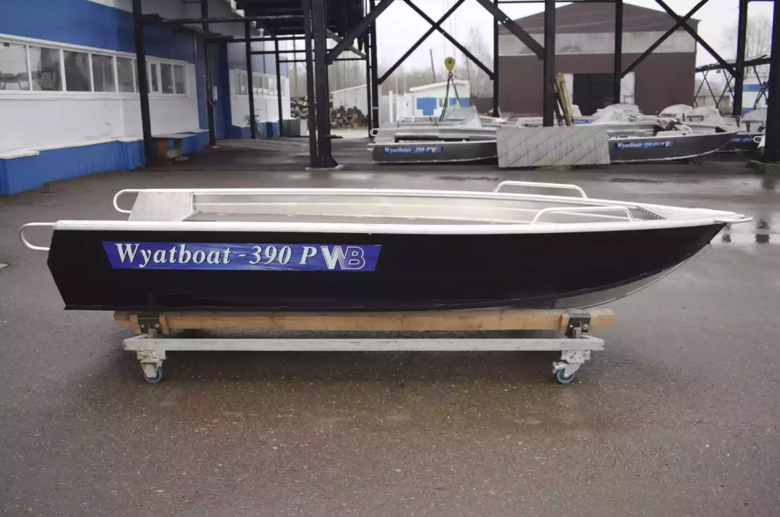 Алюминиевая лодка Wyatboat-390РМ в Владикавказе