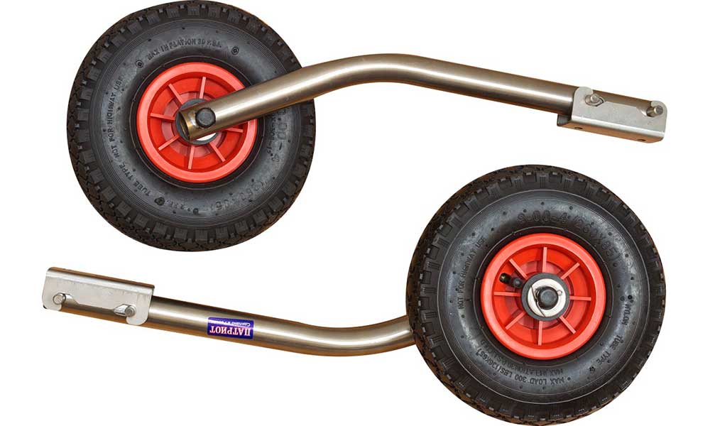 Транцевые колеса модульные удлиненные из нержавеющей стали в Владикавказе