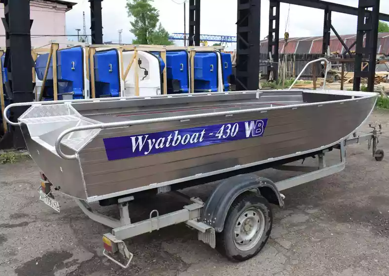 Алюминиевая лодка  Wyatboat-430 Master в Владикавказе
