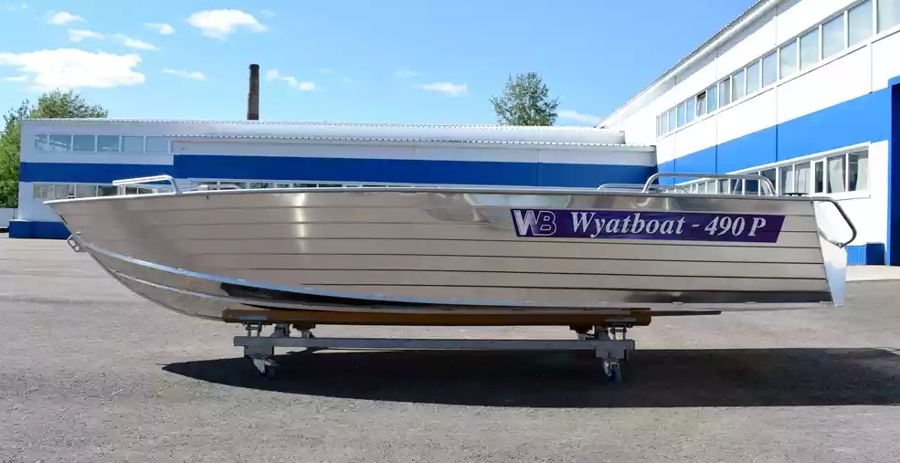 Алюминиевая лодка Wyatboat-490 P в Владикавказе