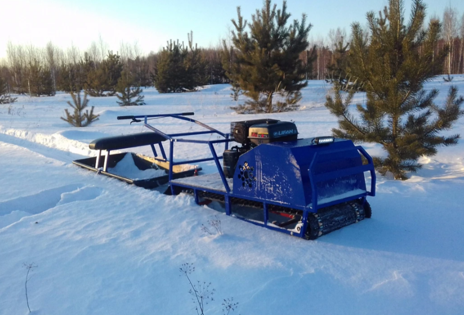 Мотобуксировщик Альбатрос-XLV 9 мини, тележки, 1250 мм в Владикавказе