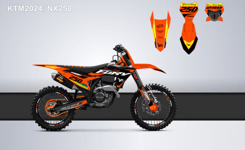Кроссовый мотоцикл Sanchez Fury NX250 в Владикавказе